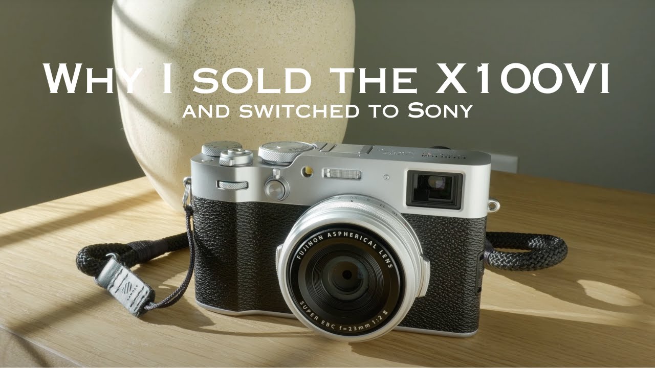Почему я продал Fujifilm X100VI и перешёл на Sony | Взгляд уличного фотографа
