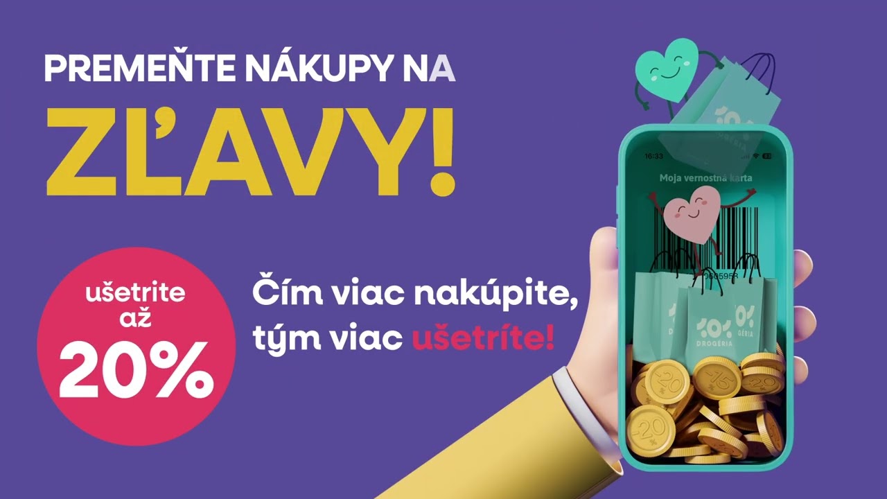 🎉 Premieňte svoje n&aacute;kupy na zľavy!