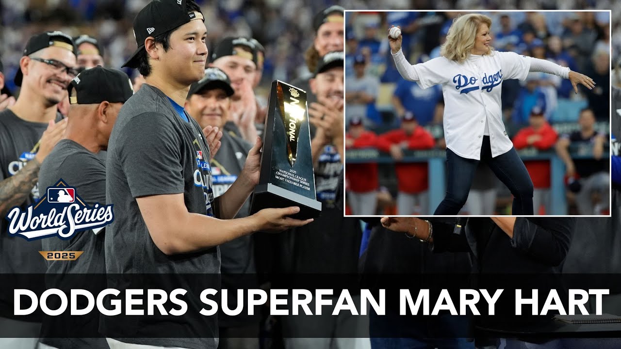 Dodgers superfan Mary Hart on the 2025 World Series, favorite ballpark memories