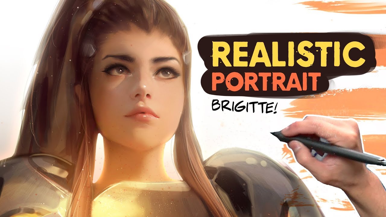 Realistic Portrait Painting Tutorial