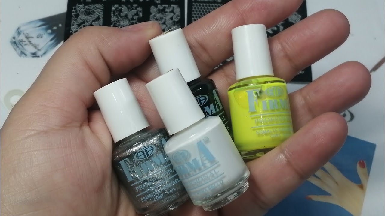 POR FIN UNAS TINTAS PARA SELLOS QUE SI FUNCIONAN (STAMPING NAILS)