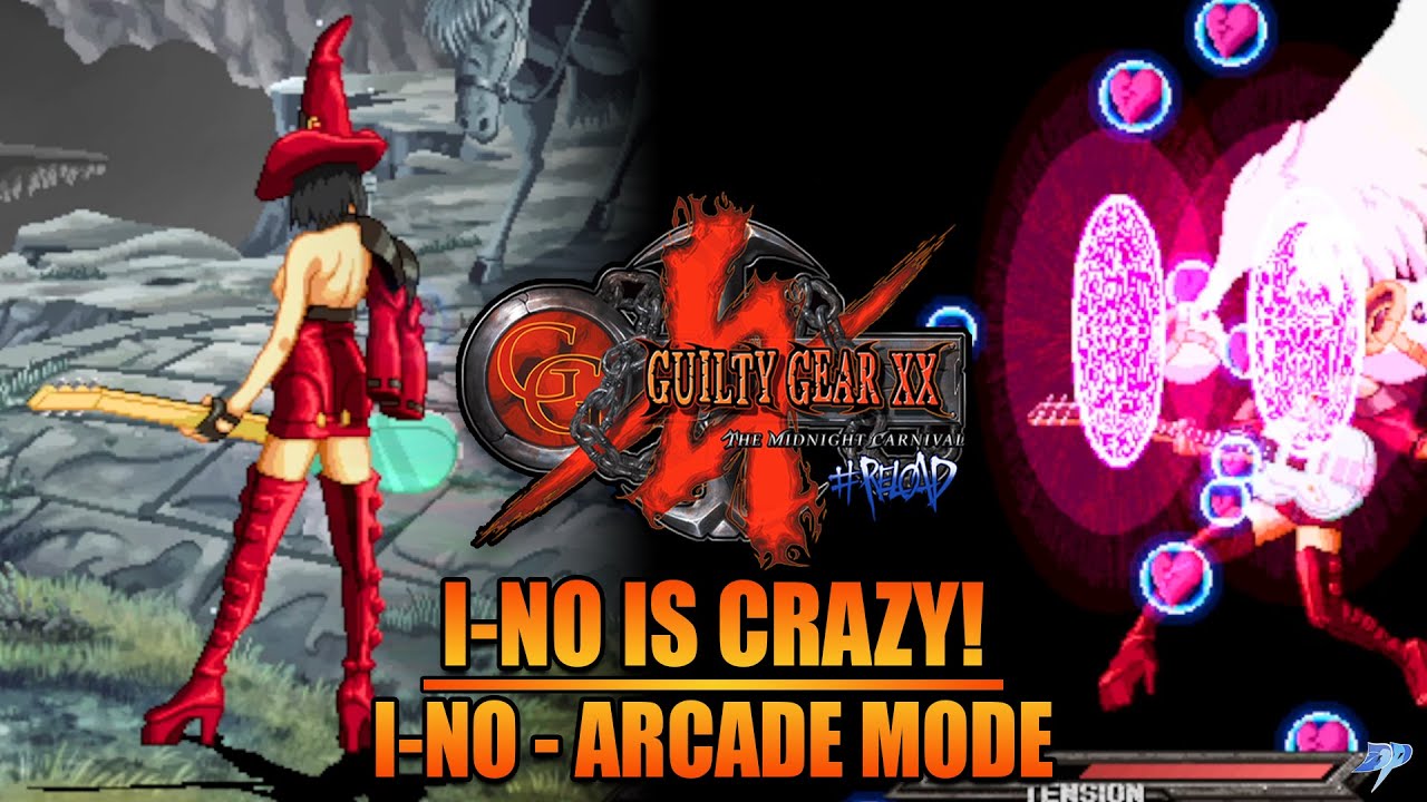 I-NO IS CRAZY! | I-No - Arcade Mode - Guilty Gear X2: Reload | Dani Plays
