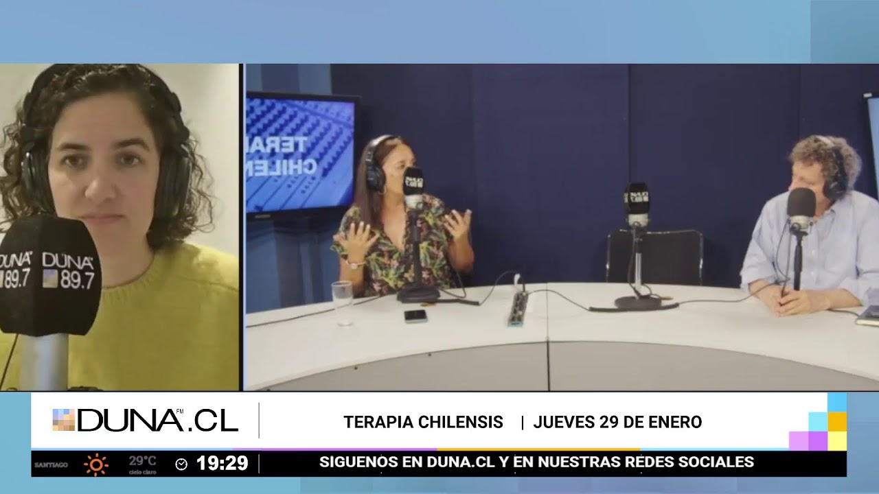 DUNA 89.7 FM |   TERAPIA CHILENSIS  | JUEVES 29 DE ENERO