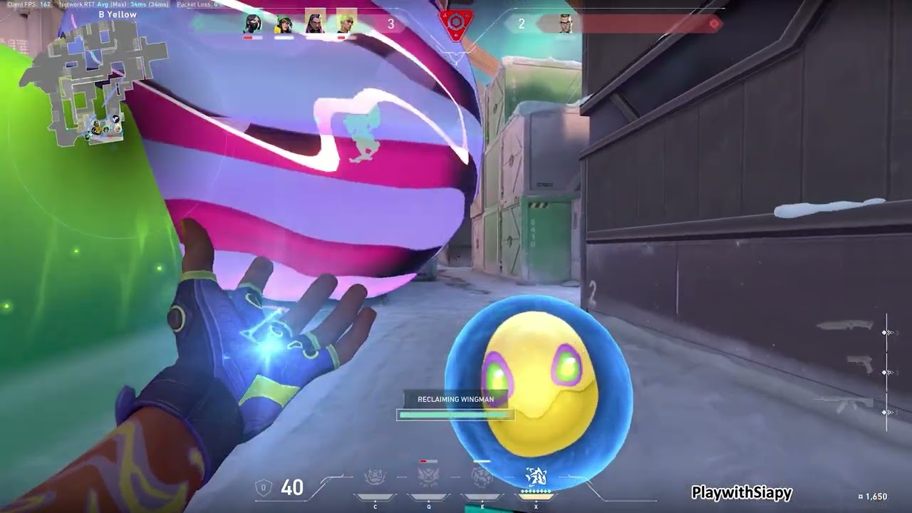 Valorant | Gekko SPLIT Full Gameplay | Gold Rank game with Billy