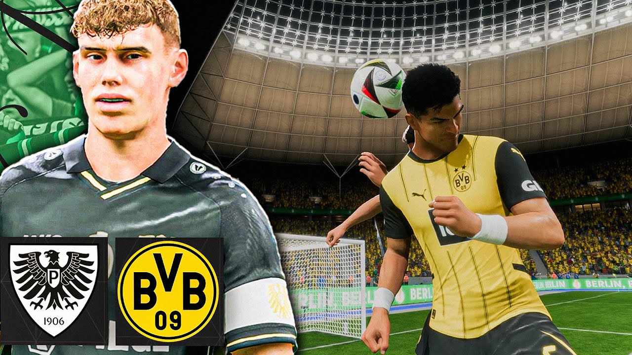 Das letzte große Spiel – Pokalfinale gegen Dortmund! 😱⚽