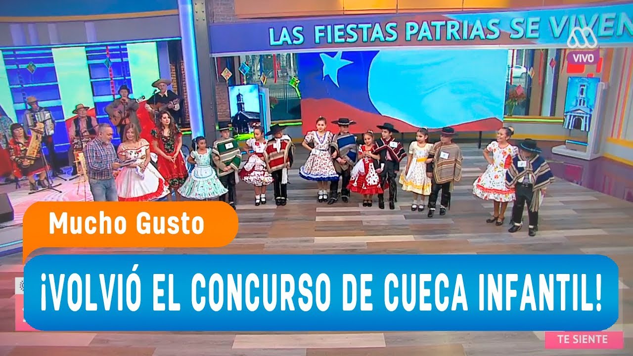 ¡Volvió el concurso de cueca infantil! - Mucho gusto 2018