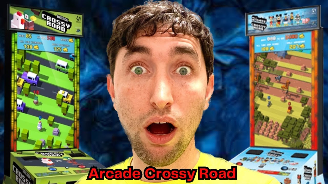 Arcade Crossy Road and Disney Arcade Crossy Road Jackpots