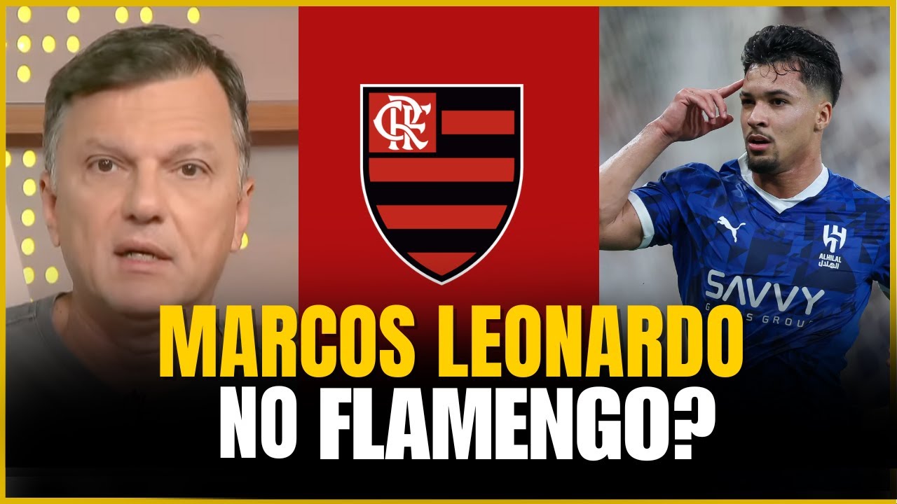 O Flamengo vai conseguir trazer Marcos Leonardo? Mauro César é Sincero sobre a contratação!