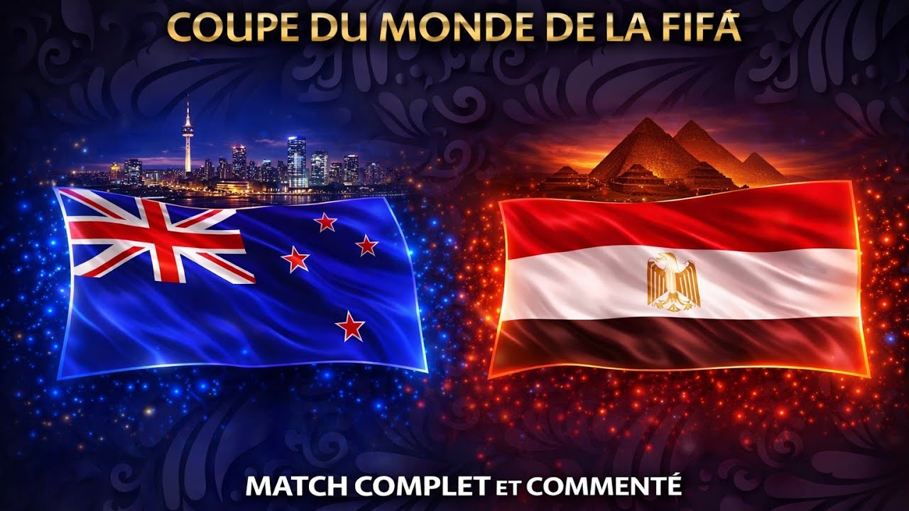 Coupe du Monde 2026 : Nouvelle Zélande v Egypte | Groupe G ( J2 )