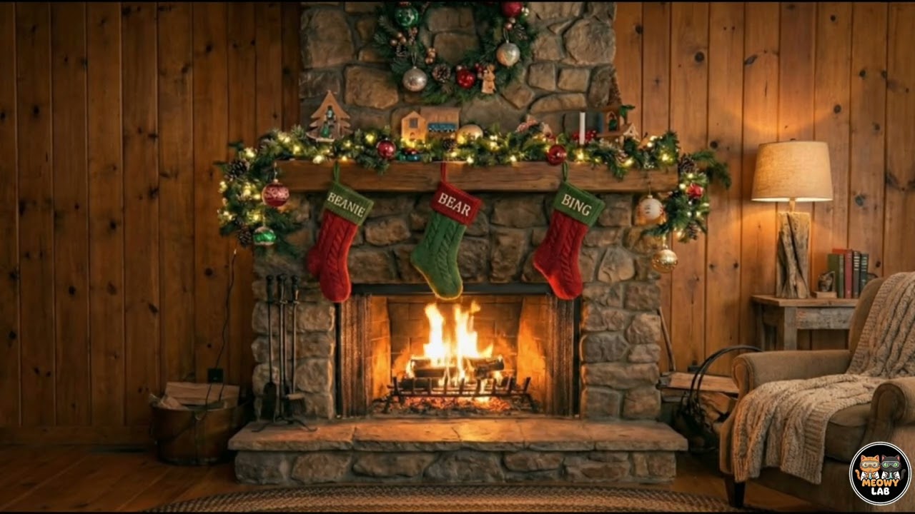 Relaxing ★ Fireplace Cozy Ambiance For Deep Sleep ★ Cozy By The Fireplace ★ Quiet Moment