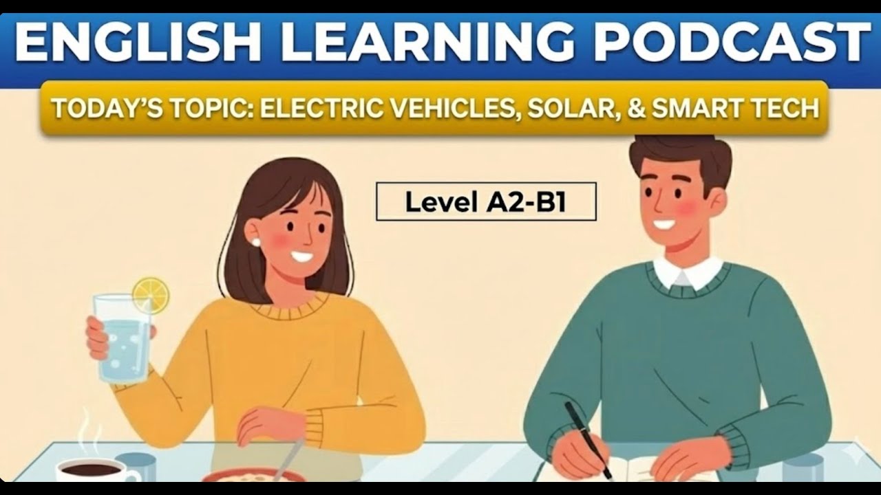 English Podcast | Electric Vehicles Green Technology and the Future