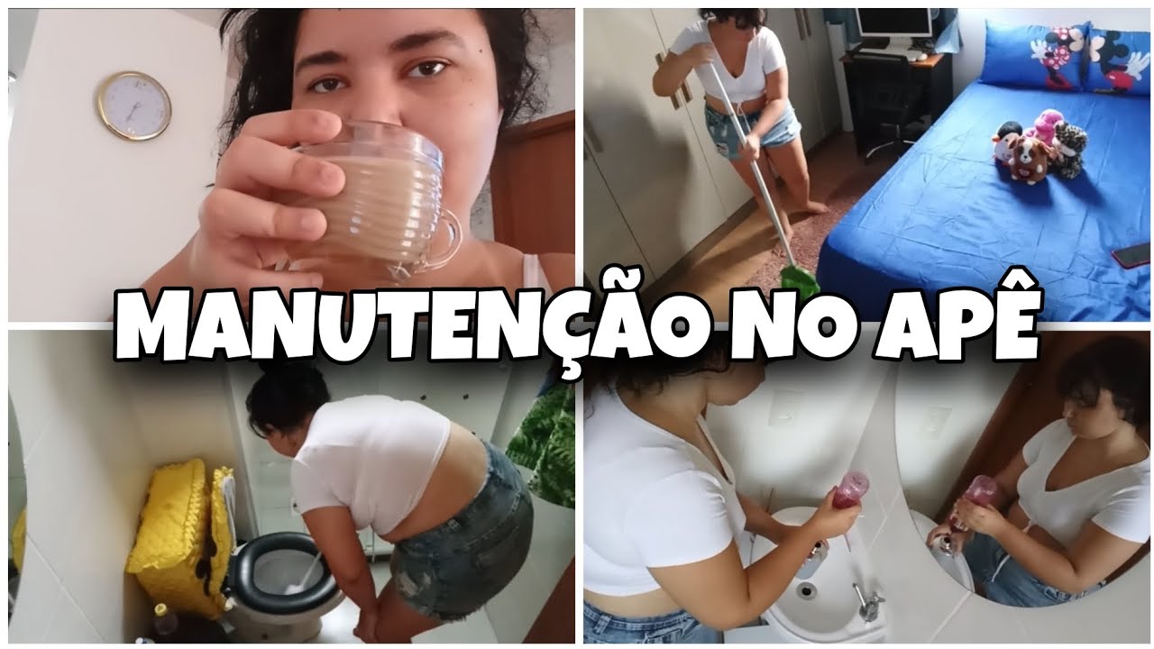 ✨️MANUTENÇÃO NO APÊ❤️ TUDO QUE VOCÊ NÃO PODE É DESANIMAR 😊MINHA ROTINA DA MANHÃ☕️🥰