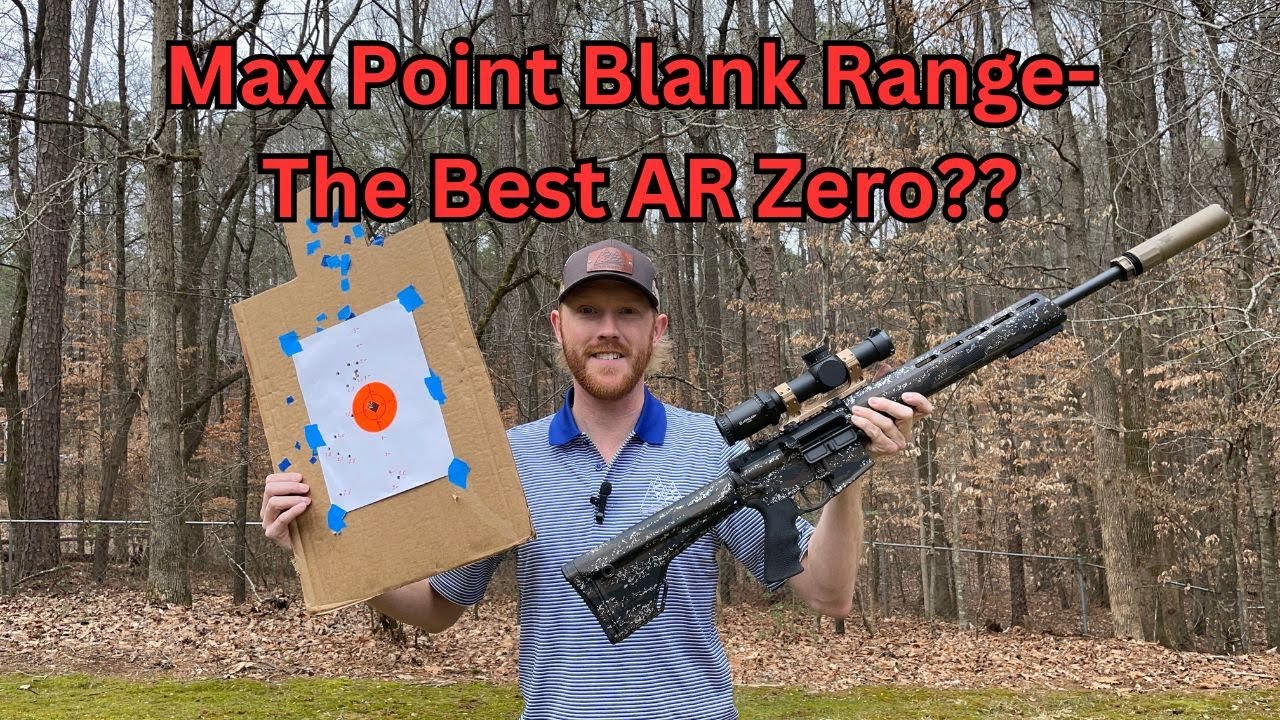 Max point blank range zero- the best zero for your rifle?