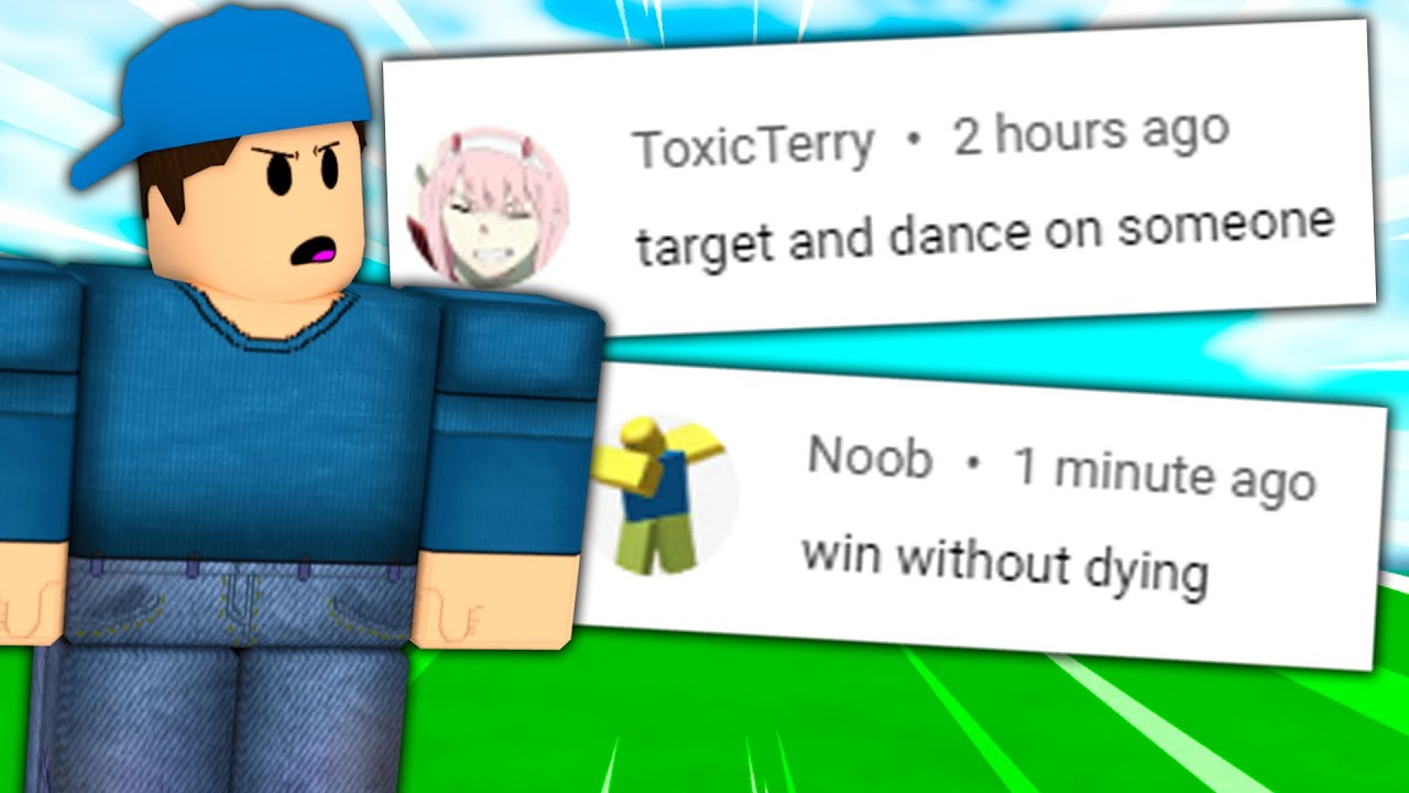 выполняя задания своего арсенала.. (Roblox)