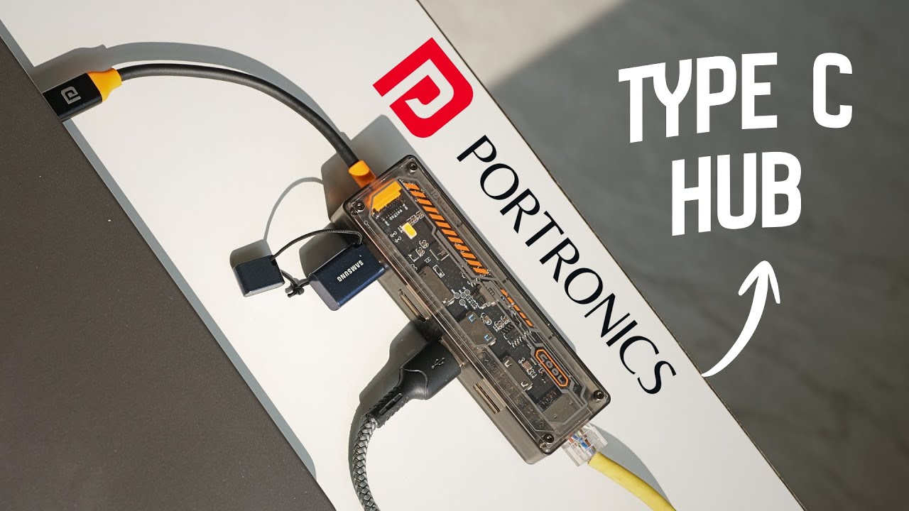 ⚡️ Budget USB C Hub - Portronics MPort View Hub 💻