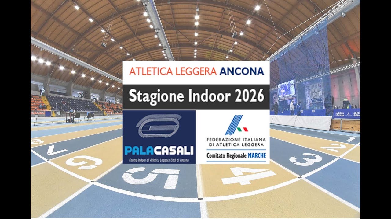 MEETING ASSOLUTI INDOOR - PalaCasali di Ancona, Sabato 17 gennaio 2026