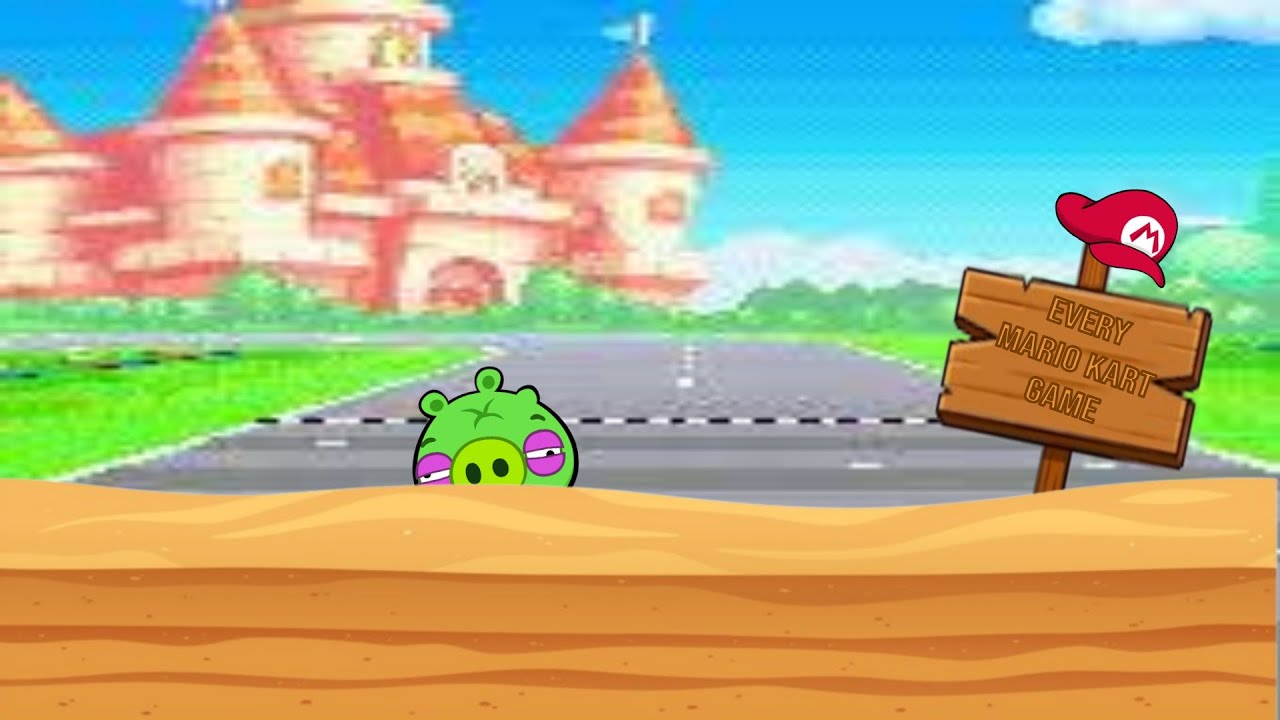 Every Mario Kart Game But If I Touch Off-Road, The Video Ends!