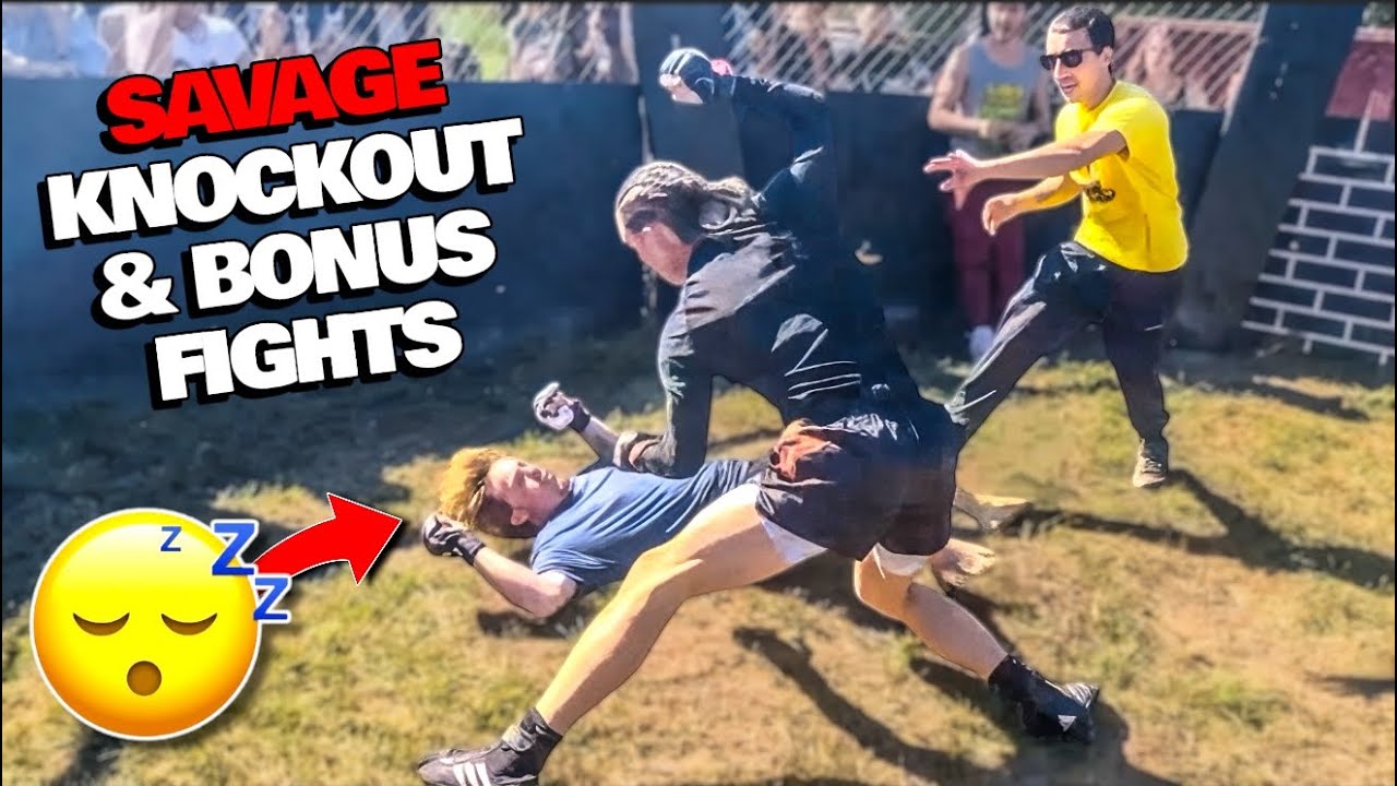 STREETBEEFS | VICIOUS KNOCKOUT, MMA FIGHTER PULLS UP FROM BOLIVIA & BIG BOYS THROW DOWN 😤