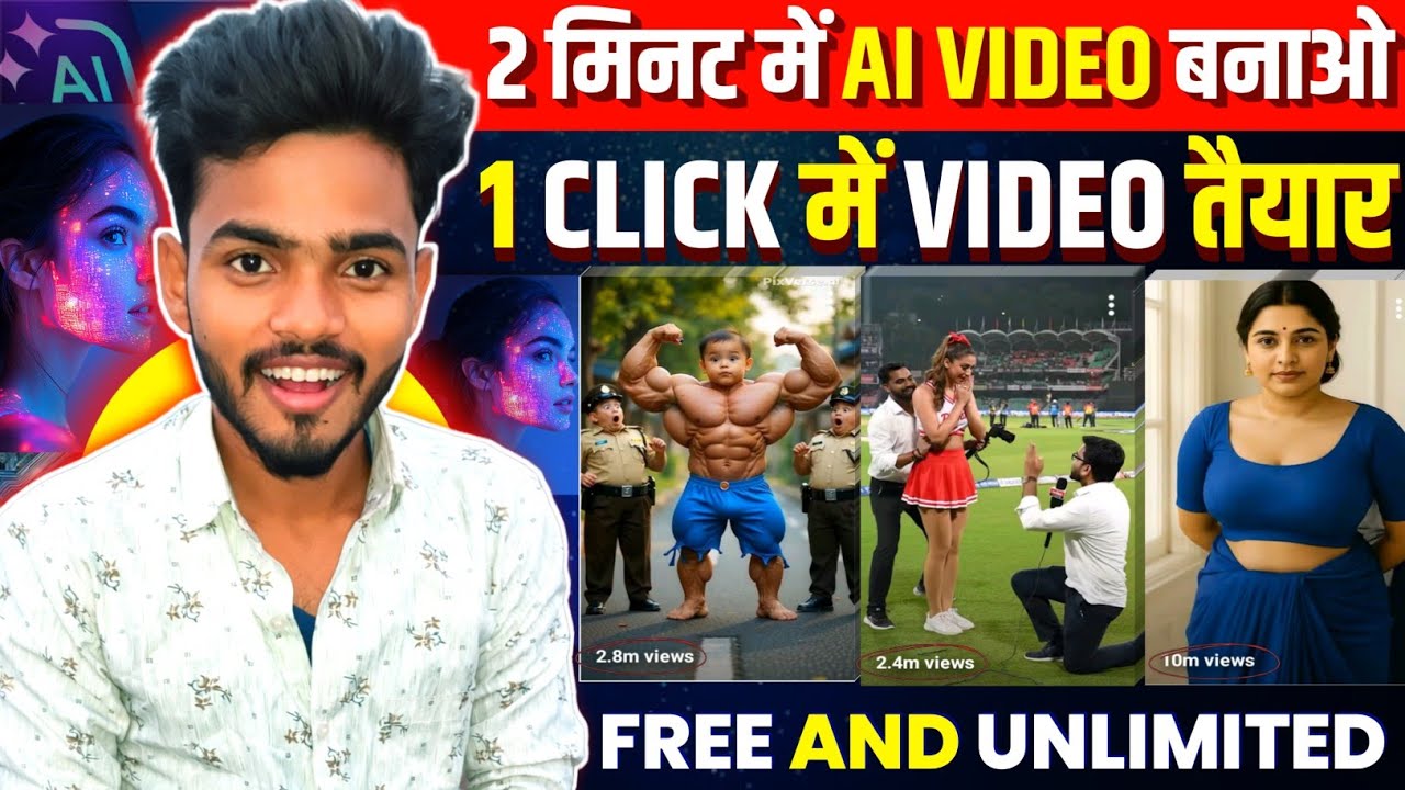 ai video kaise banaye | ai se cartoon video kaise banaye | text to video ai free| ai video generator