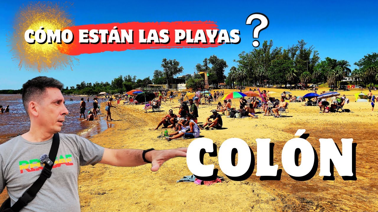 CÓMO están las PLAYAS ❓ BAJA EL RÍO ❓ ESCAPADA a COLÓN | Entre Ríos ⛱️ #PRECIOS #VERANO 2026 🇦🇷
