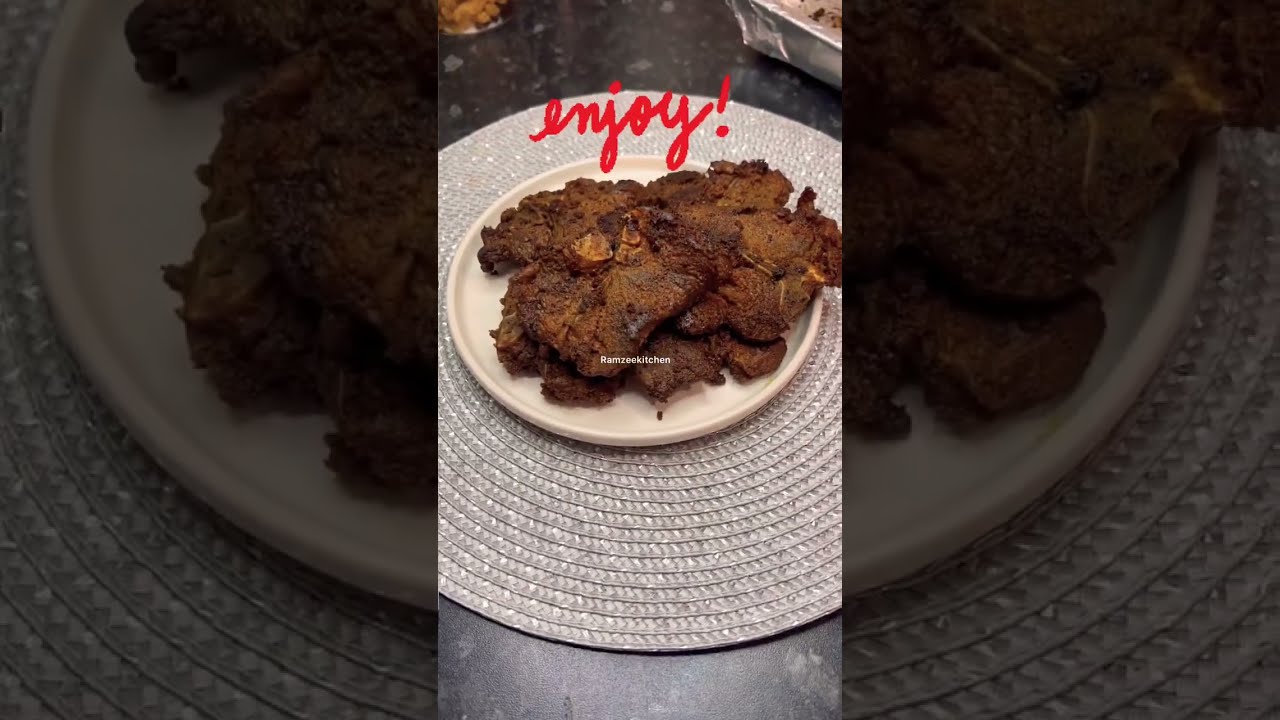 #oven #baked  #lamp #chops #restaurantstyle #asmr  #food #delicious #youtubeshorts #youtuber #uk