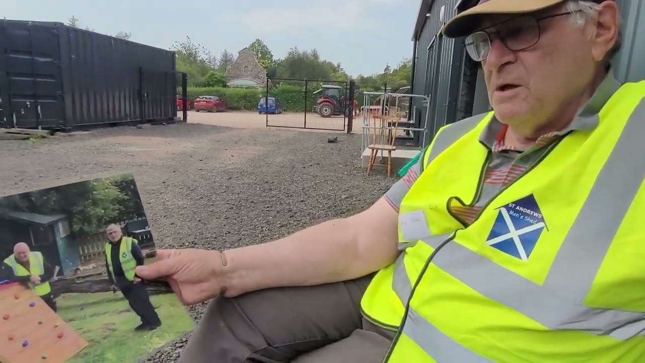 A wee peep into St Andrews Men's Shed