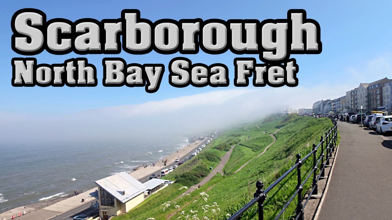 Scarborough - North Bay Sea Fret and Castle side walk