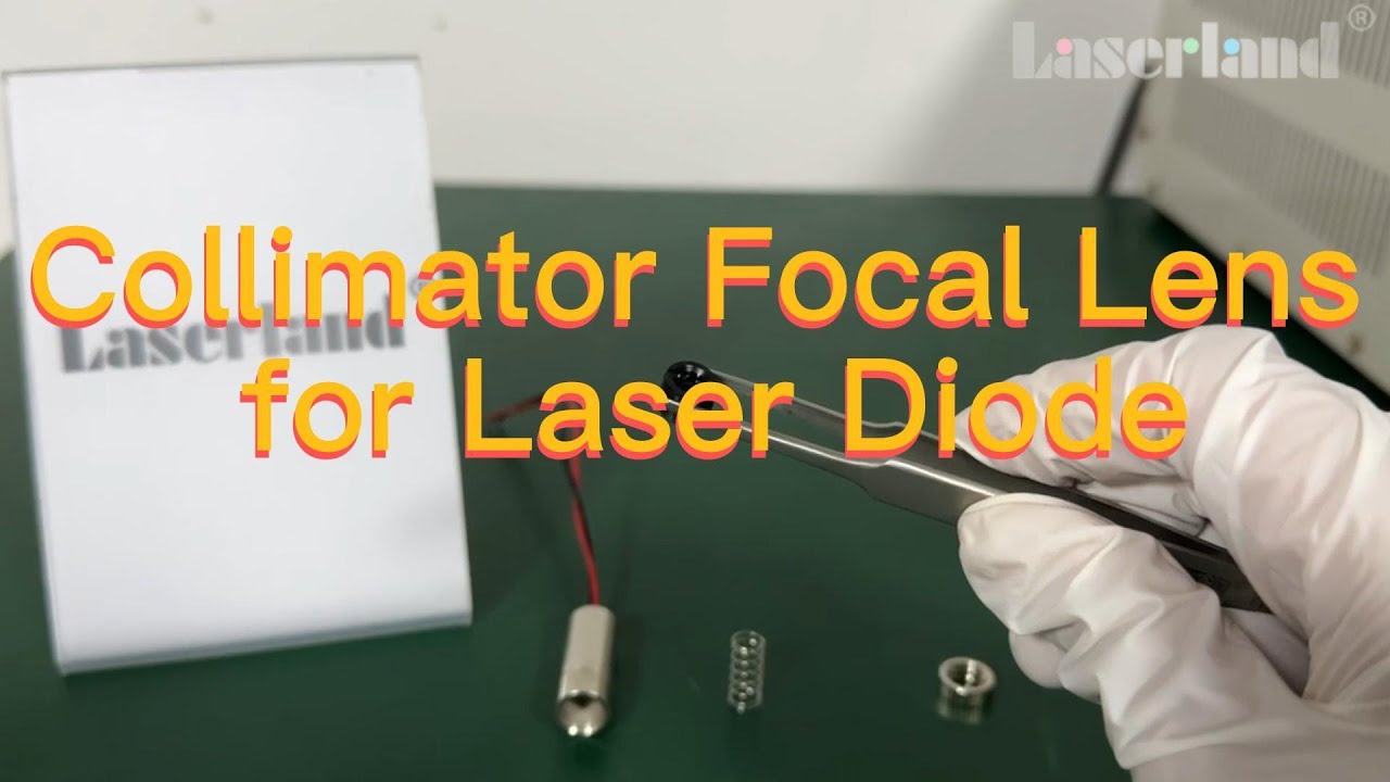 Laserland Collimator Focal Lens with Threaded Case for Laser Diode Module