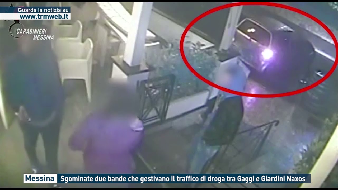 Messina - Sgominate due bande che gestivano il traffico di droga tra Gaggi e Giardini Naxos