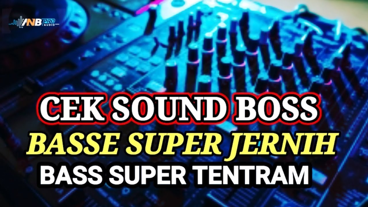 DJ CEK SOUND BASS GLERRR BIKIN  JEBOL BY ANB PRO AUDIO