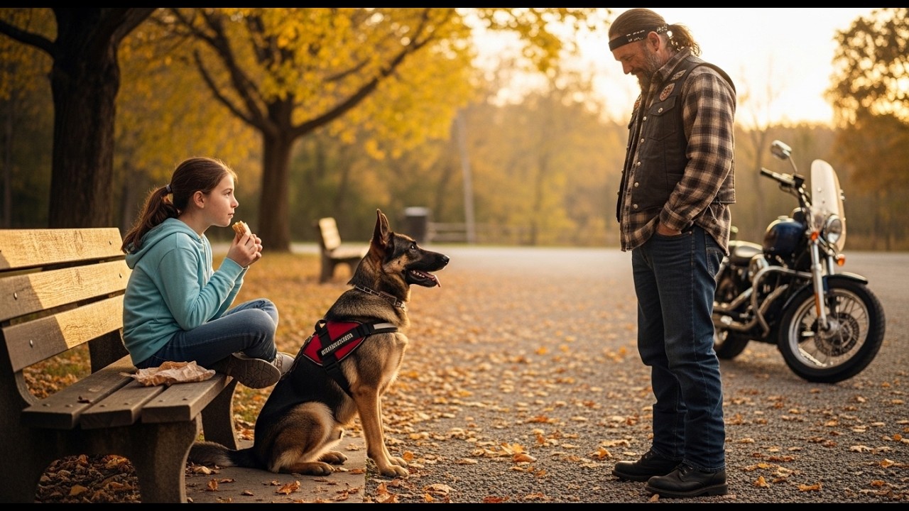 Bikers  Kicked a Little Girl’s German Shepherd as a Joke—Not Realizing It Was a K9 Service Dog