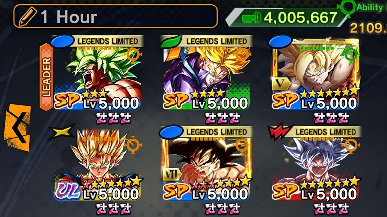 PvP Gangs!!!-Dragon Ball Legends | 1 Hour PvP