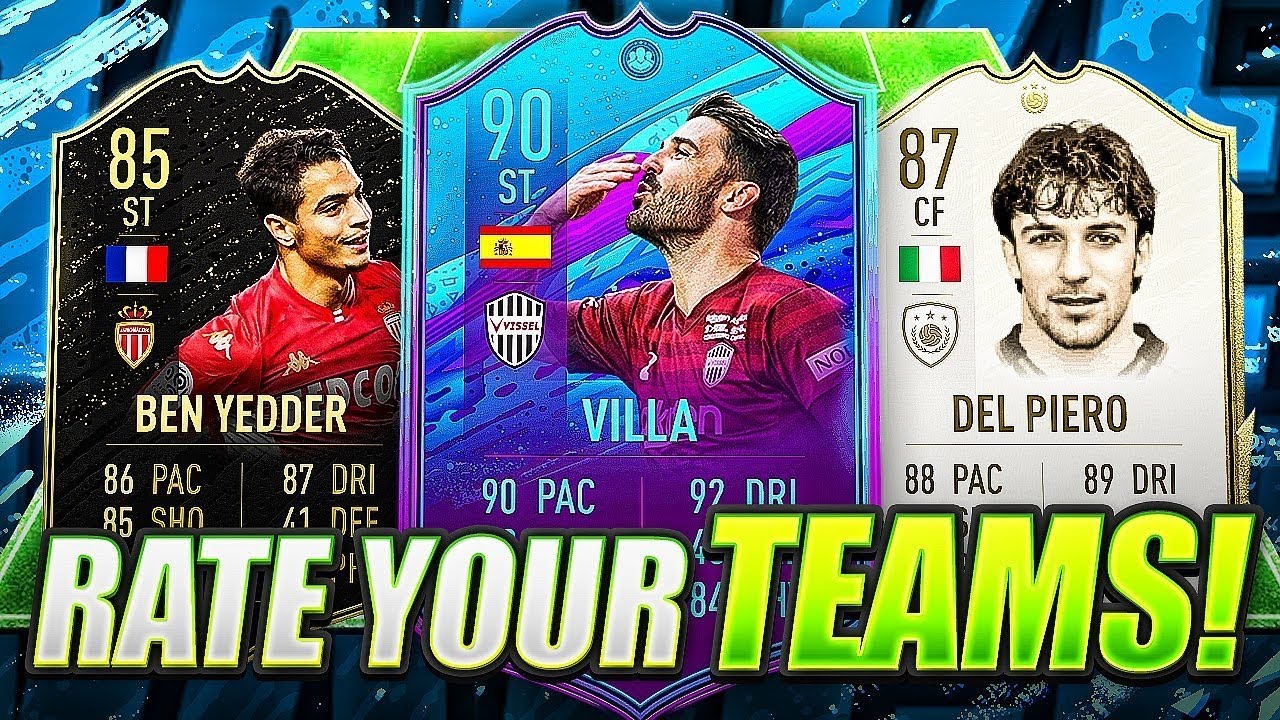 ОЦЕНИВАЮ ВАШИ СОСТАВЫ!! БАЗОВЫЕ СОСТАВЫ С КУМИРАМИ! FIFA 20 Ultimate Team