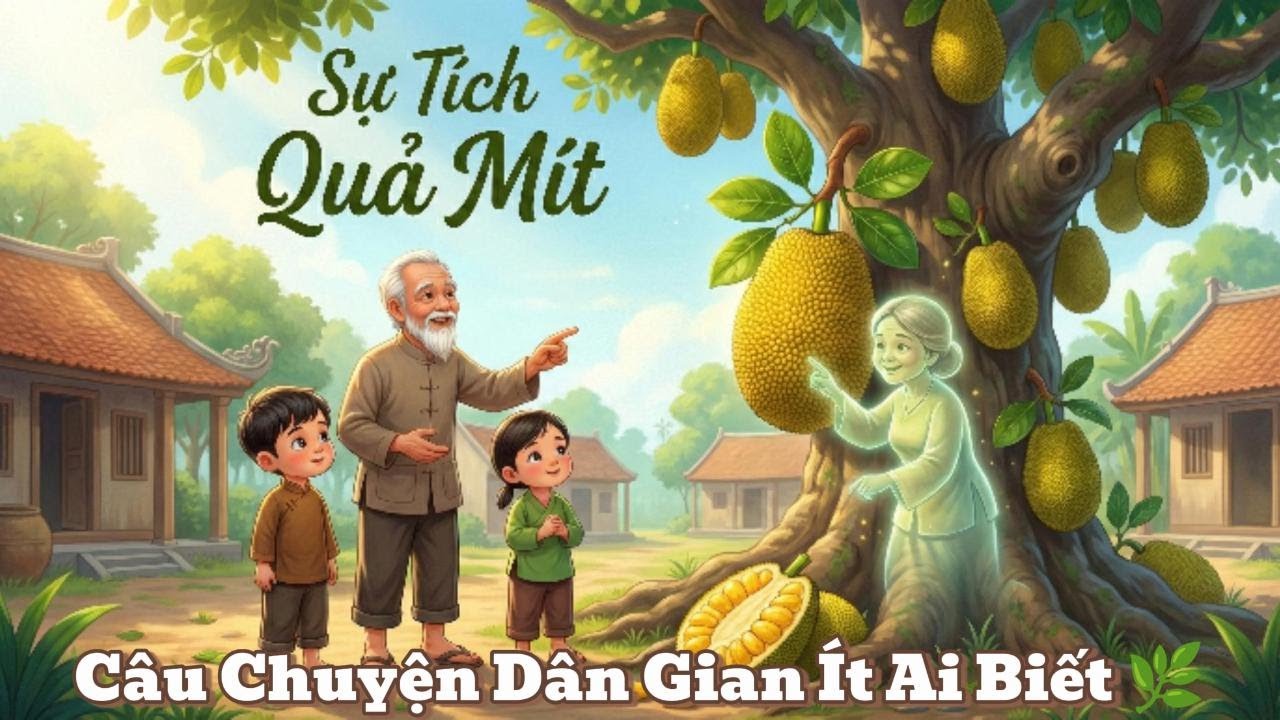 🍈 Sự Tích Quả Mít | Câu Chuyện Dân Gian Ít Ai Biết 🌿#sutichquamit #hoathinhhay #hoathinhviet #anime