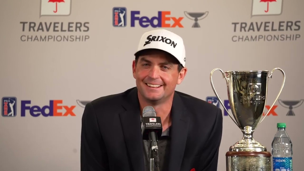Keegan Bradley Winner Sunday Press Conference 2023 Travelers Championship &copy; PGA Tour