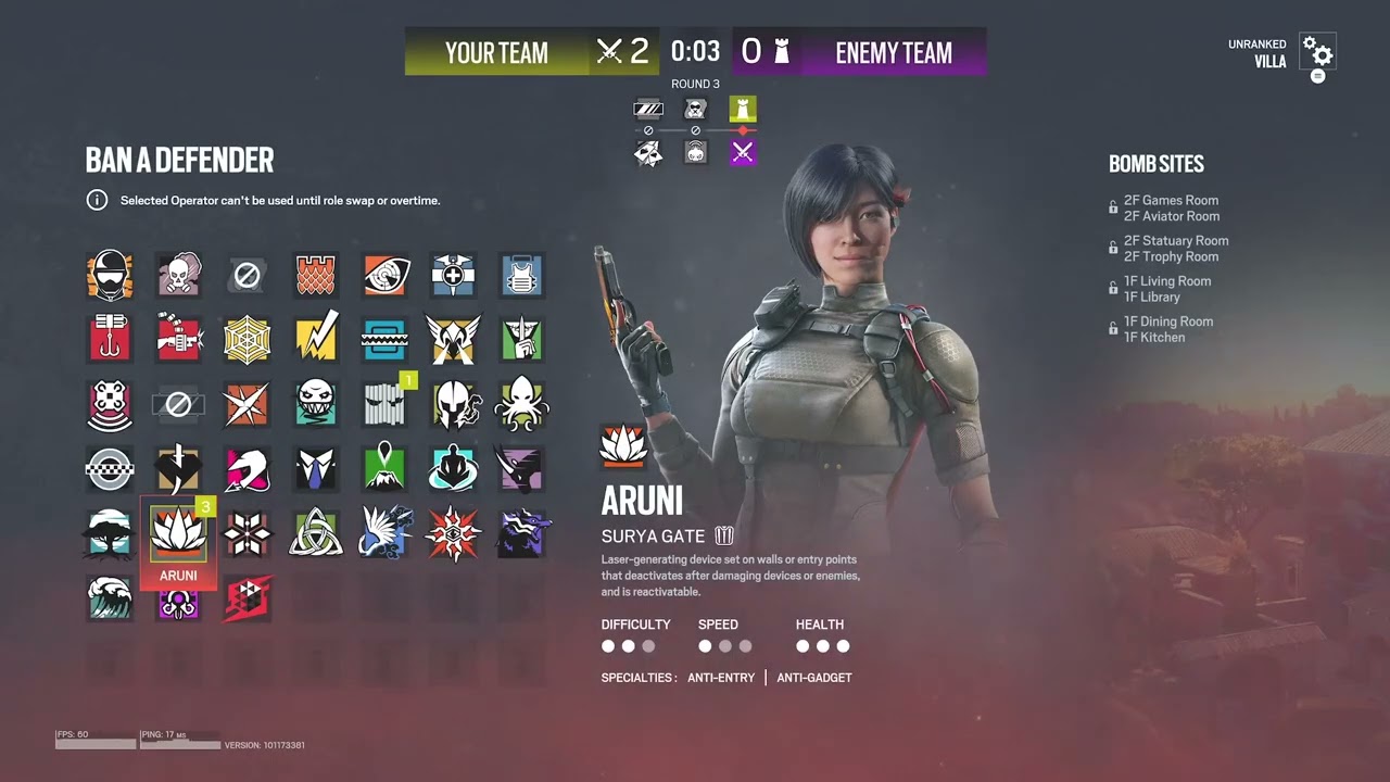 R6 unranked & balancing changes