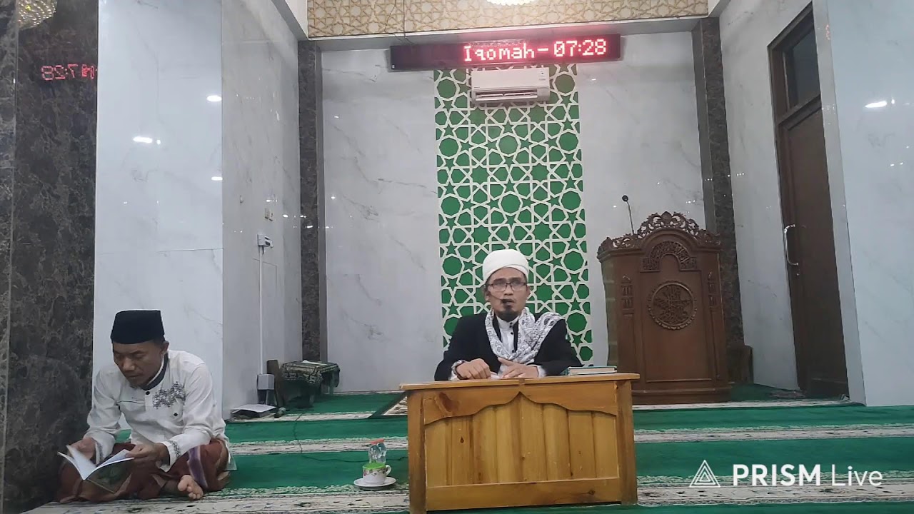 Siaran langsung Kajian Rutin, Masjid Baitul Iman GCC