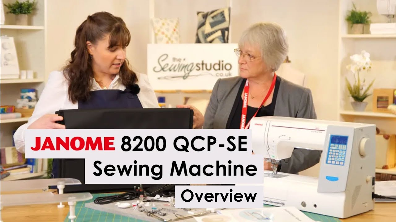 Обзор швейной машины Janome Memory Craft 8200 QCP-SE