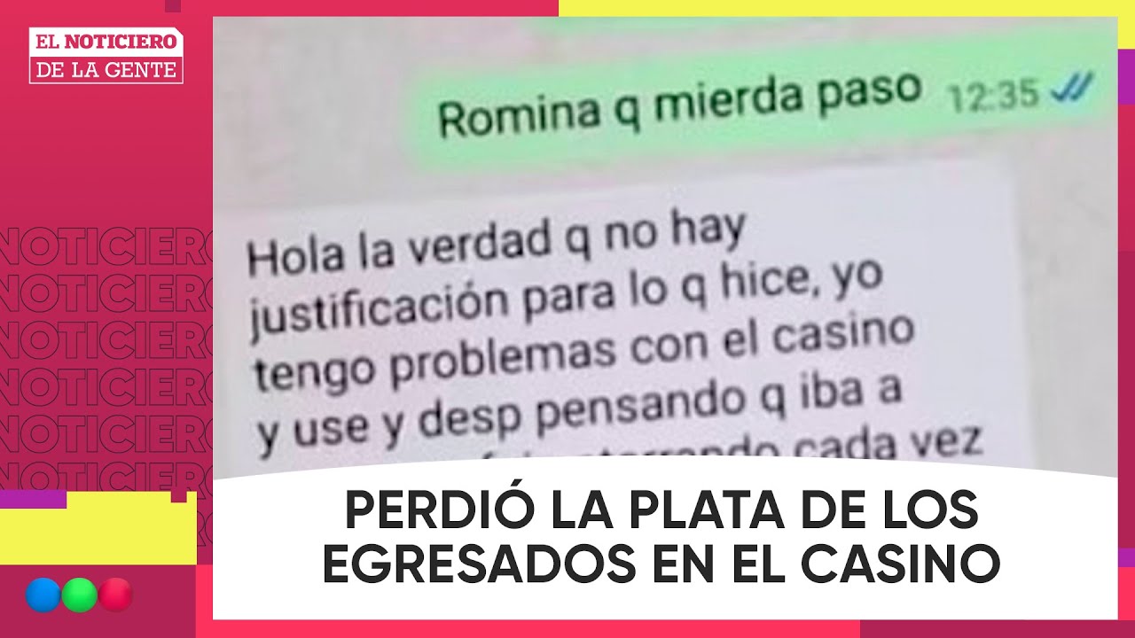Una MADRE PERDI&Oacute; la PLATA de los EGRESADOS en el CASINO - #ElNotiDeLaGente
