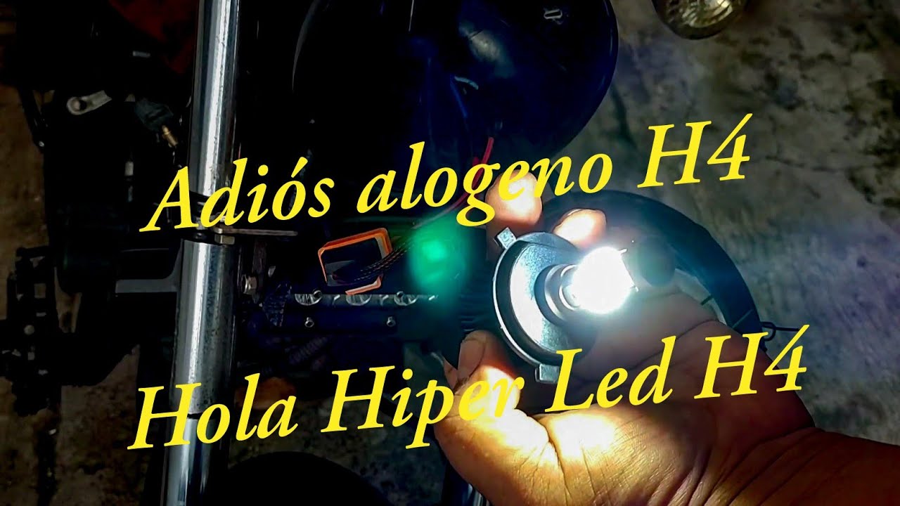 keeway k-light 202 | Cambió de foco delantero a hiper Led H4...