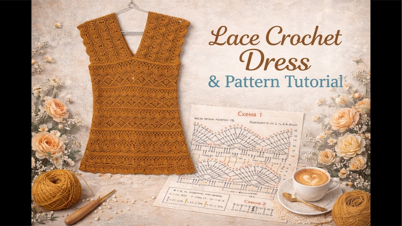 CrochetMom Live | M16 - crochet dress
