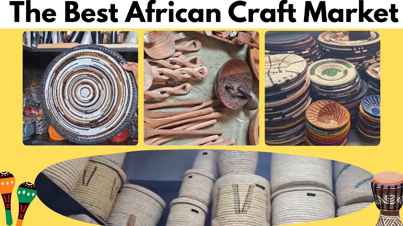 A tour of Mwariro Market. The biggest craft marketin Kenya.