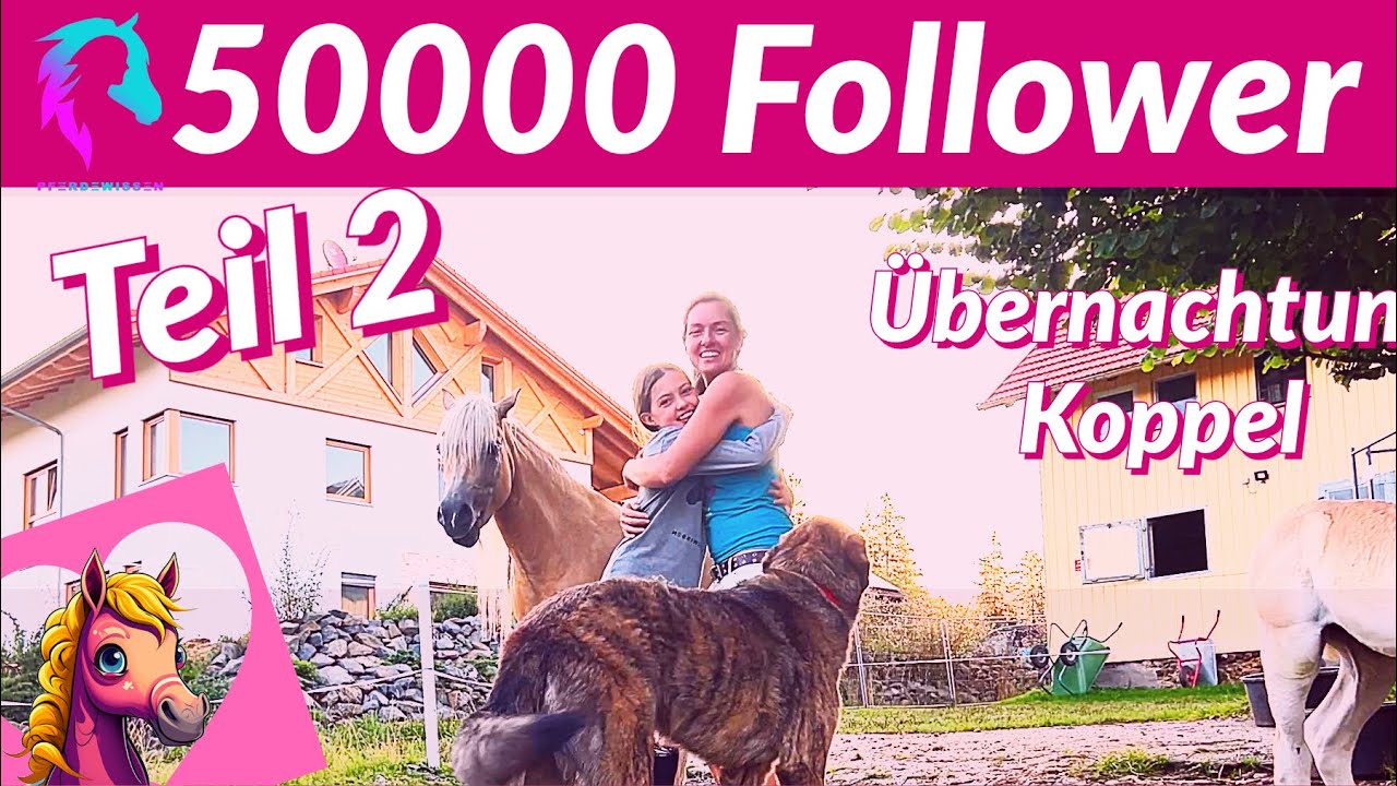 TEIL 2 😍🐴 50000 Follower | Pferdeäpfel Weitwurf