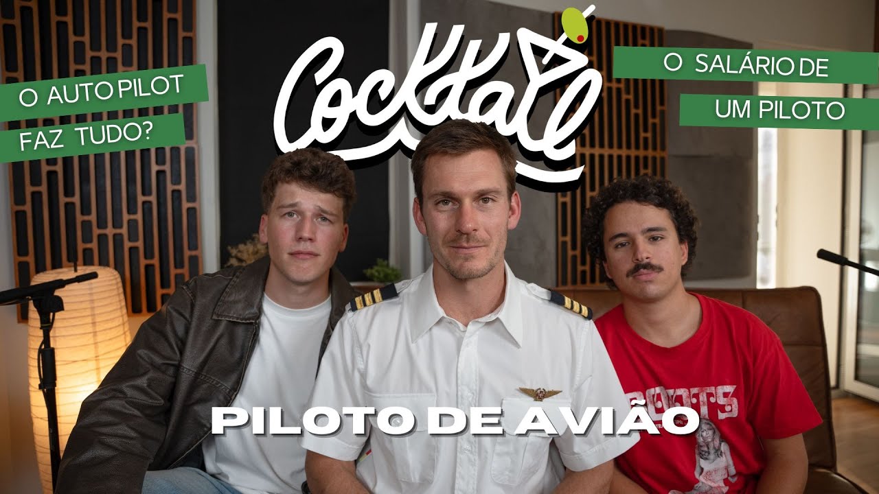 A vida de um Piloto em Portugal - Cocktail Podcast Ep. 9