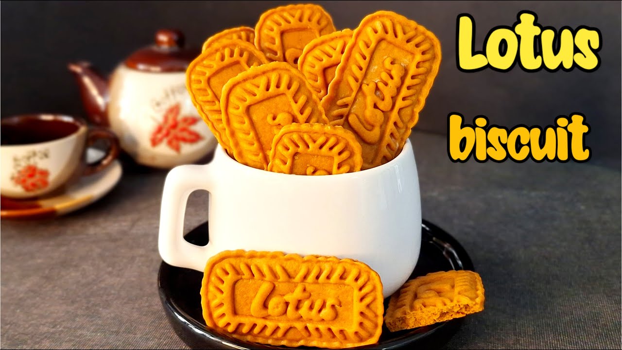 👌Make your own Lotus Biscuits at home.
