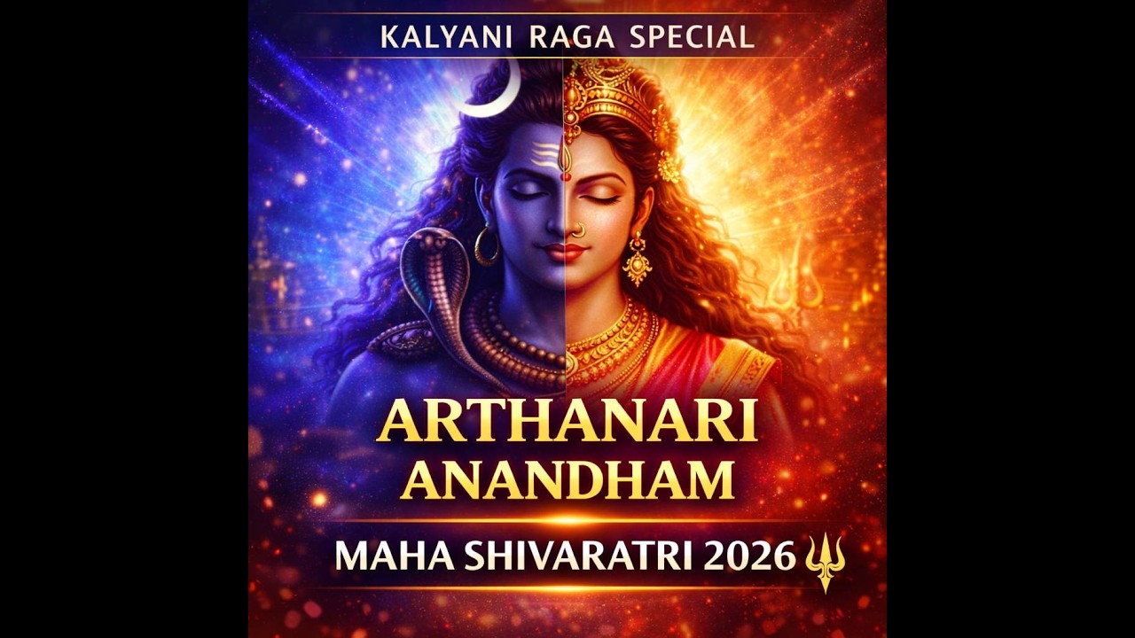 அர்த்தநாரி ஆனந்தம் 🔱 Kalyani Raga Devotional | Maha Shivaratri Special 2026