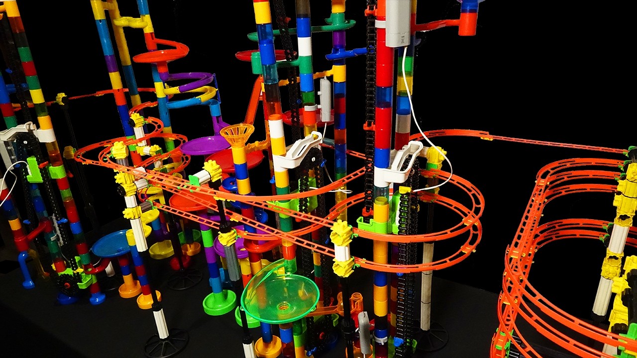 The World's most epic marble run race