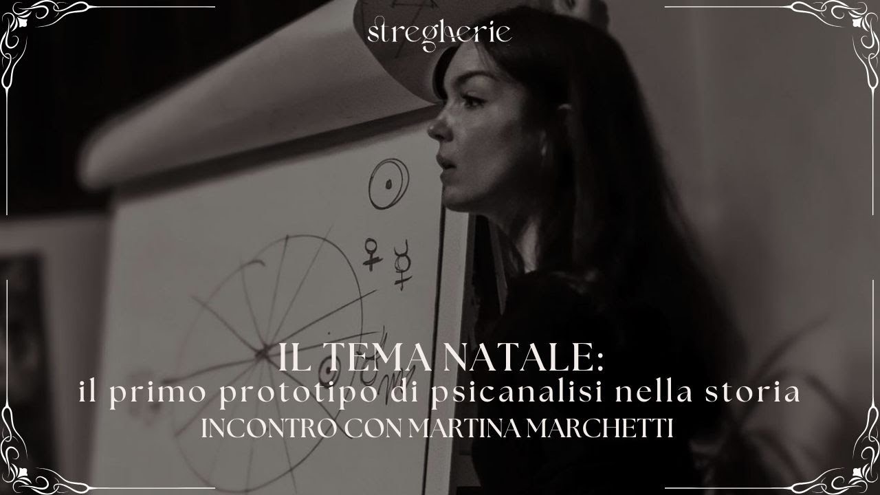 IL TEMA NATALE: il primo prototipo di psicanalisi nella storia| Incontro con Martina Marchetti