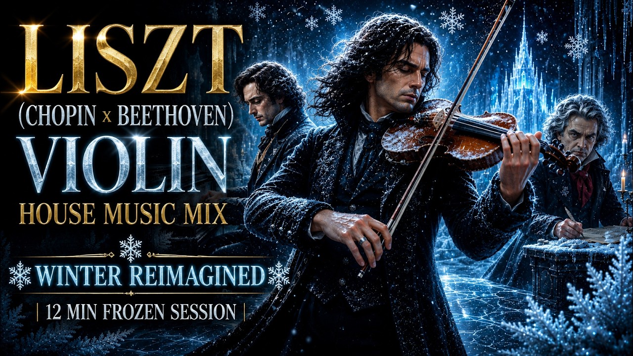 Liszt (Chopin x Beethoven) Violin House Music Mix &ndash; Winter Reimagined | 12 Min Frozen Session