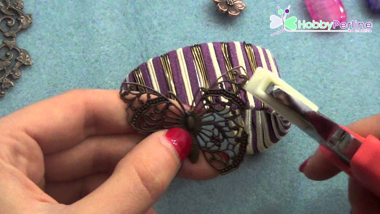 Bracciale Purple Velvet | Tutorial - HobbyPerline.com